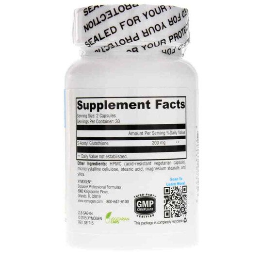S-Acetyl Glutathione, XYM